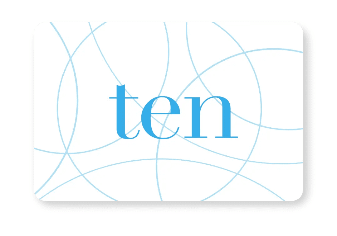 Ten Spa Gift Cards